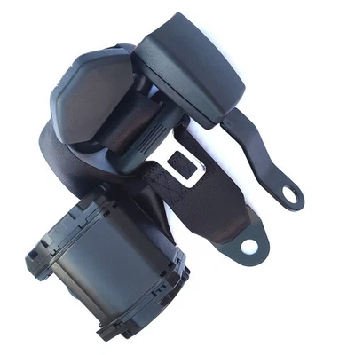 For Subaru Suzuki Cars Universal Seat Belt Seatbelt Replace Kit Hard Stalk Black - image 1 of 4