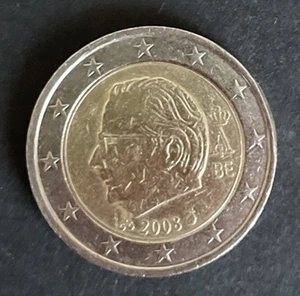 Moneda de 2 Euros Belgica 2008, Rey Alberto II. - Imagen 1 de 1