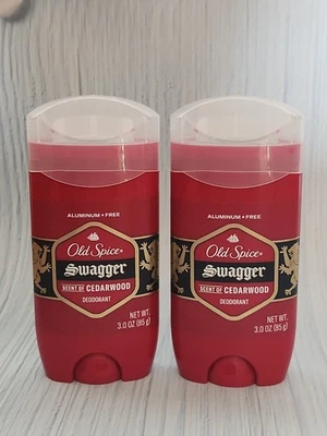 (Lot of 2) Old Spice Swagger Cedarwood Scent Deodorant for Men, 3.0 fl oz - Image 1 of 2
