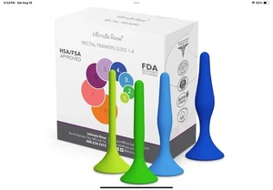 🔥Pelvic Floor Therapy Tool-Size 1-4 - Rectal Dilator Trainer for Men and Women - Picture 1 of 7