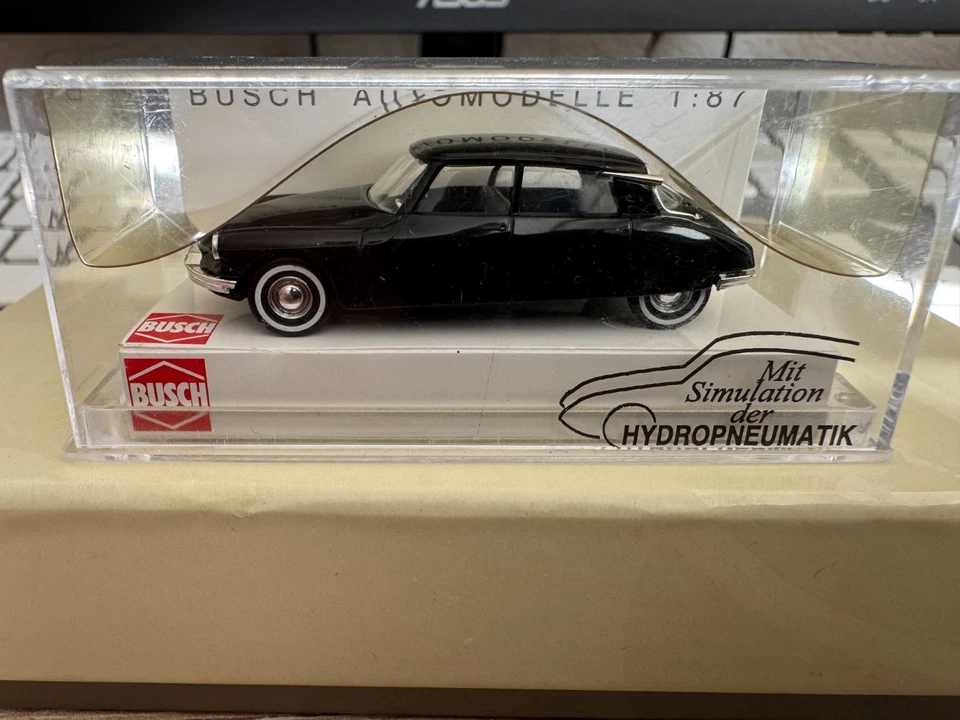 Busch 48003 PKW Citroen DS 19 H0 1:87 In Ottime Condizioni Con OVP - Immagine 1 di 2