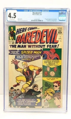 Daredevil #1 1964 CGC 4.5 Major Key!! 1st Appearance And Origin of Daredevil - Image 1 of 4