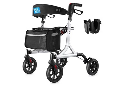 Walk Mate Andador Andador para Personas Mayores con Portavasos Ruedas 8" Ligero Exterior Foto 1 de 4