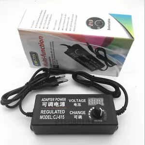 Alimentatore regolabile AC DC 220V a 12V 5A adattatore alimentatore 12V universale - Foto 1 di 9