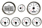 Instrumentensatz weiß chrome digital GPS Mercruiser Volvo Penta Alpha One Bravo 