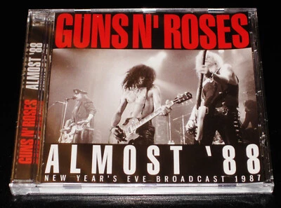 Guns N' Roses: Almost '88 - New Year's Eve Broadcast 1987 Live CD 2020 UK JC NEW - Imagem 1 de 2