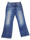Lucky Brand Jeans Męskie 31X27 Niebieski Denim Stylowe logo Preppy Spodnie Rekreacyjne Praca