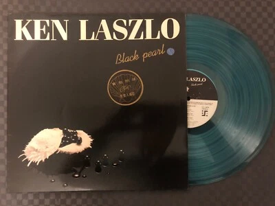 KEN LASZLO BLACK PEARL HONG KONG 12'' COLORED Blue VINYL LP EX ITALIO Foto 1 de 2