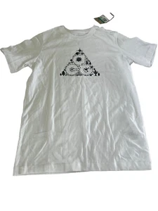 The Nike Tee Size XLarge Graphic Tee Kids White With Logo New NWT Unisex BxMM - Picture 1 of 4