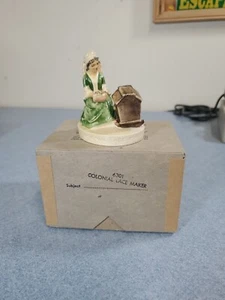 Sebastian Miniatures Colonial Lacemaker HUDSON 6301 - New  - Signed  - Picture 1 of 7