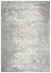 Rizzy Rugs Gray Petals Vines Bulbs Lines Contemporary Area Rug Floral CHS104 - Picture 1 of 14