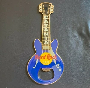 Calamita per chitarra apribottiglie blu Hard Rock Cafe CATANIA - Foto 1 di 2