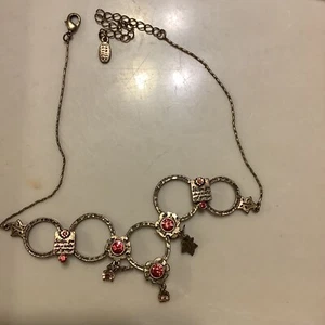 Silver Pink Crystal Within You Is A World Of Spring Pilgrim Danish Design - Picture 1 of 2