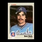 Bob Walk 1983 Fleer Atlanta Braves #149 Nm-Mt Vintage!