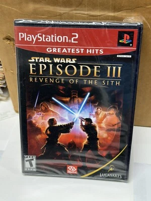 Star Wars Episode III 3: Revenge of the Sith PS2 Greatest Hits FACTORY SEALED - Image 1 of 4
