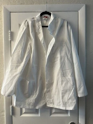 Dickies EDS Professional Whites 31" Men's Consultation Lab Coat - 81404 - Image 1 of 4