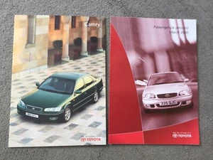 TOYOTA CAMRY JAN 2000 brochure in VGC plus car list March 2000 brochure - Picture 1 of 4