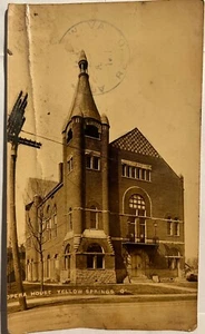 Yellow Springs, OH. Greene Co. OPERA HOUSE. c.1910-15. RPPC Real Photo. SCARCE! - Picture 1 of 3