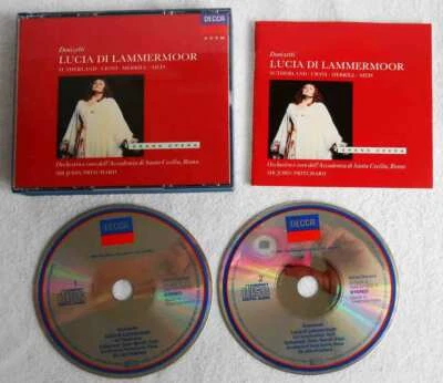 2CD Box Donizetti: Lucia di Lammermoor Joan Sutherland Sir John Pritchard 1961 - Bild 1 von 2