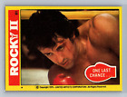 1979 Topps Rocky II #81 One Last Chance... - Sylvester Stallone - MINT