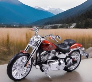 π¬π§ 1:12 Harley Davidson 2014 CVO BREAKOUT MOTORCYCLE BIKE Model - Picture 1 of 8