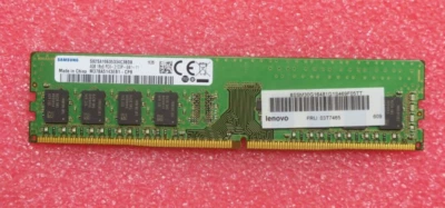Lenovo ThinkCentre 4GB 1Rx8 PC4-2133P DDR4 Non-ECC UDIMM Memory 03T7465 - Image 1 of 4