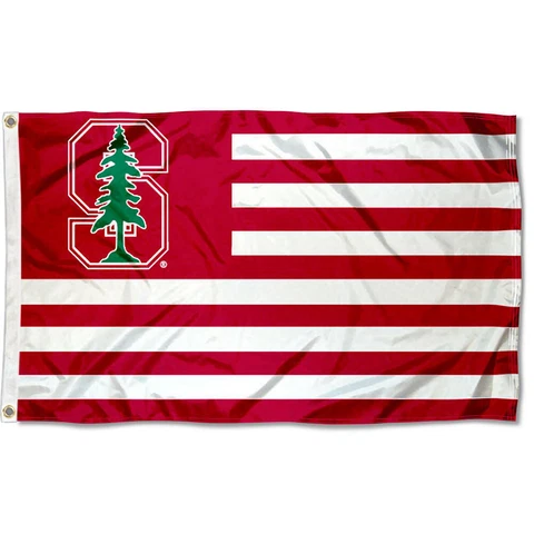 Stanford University Cardinal Flag for Alumni Nation Cover