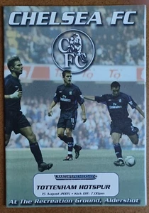 2005/06 CHELSEA v TOTTENHAM HOTSPUR F.A.PREMIERSHIP RESERVE LEAGUE 15/08/2005 - Picture 1 of 2