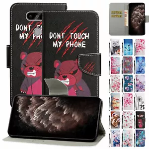 Flower Cat Butterfly Wallet Phone Case For LG K22 K31 K51 K61 Stylo 6 7 Velvet - Picture 1 of 129