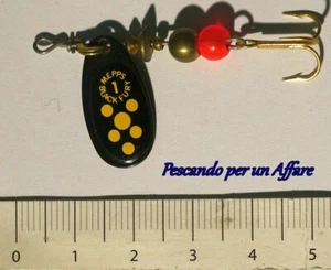 MEPPS COMET BLACK FURY, spinning trota,piccoli predatori-made in France - Imagen 1 de 6