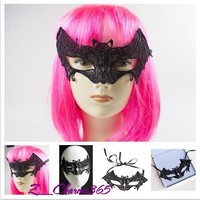 Sexy Bat Fancy Dress Cosplay Animals Costume Face Cover Halloween Props FI