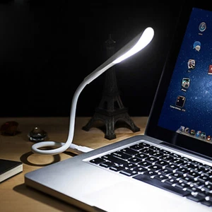 Ultra Bright USB 14 LED Light Flexible Touch Lamp for Keyboard Reading PC Laptop - Picture 1 of 7