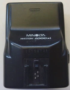 Minolta Maxxum 2000xi Blitzgerät zur Montage in Blitzschuh. FUNKTIONIERT. - Bild 1 von 8