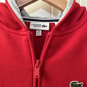 Lacoste Hooded Jacket- For 10 Years old- Boys/ Girls (Unisex) - Picture 1 of 4