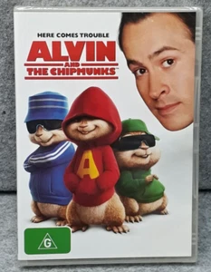 NUEVO: ALVIN Y LAS ARDILLAS Película de Comedia Familiar DVD Región 4 PAL Envío Rápido Gratis - Imagen 1 de 2