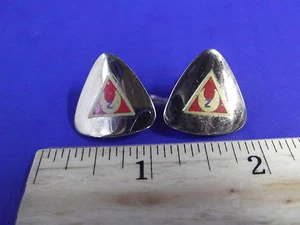 Pendientes de motociclista diseño triángulo Z - Imagen 1 de 3