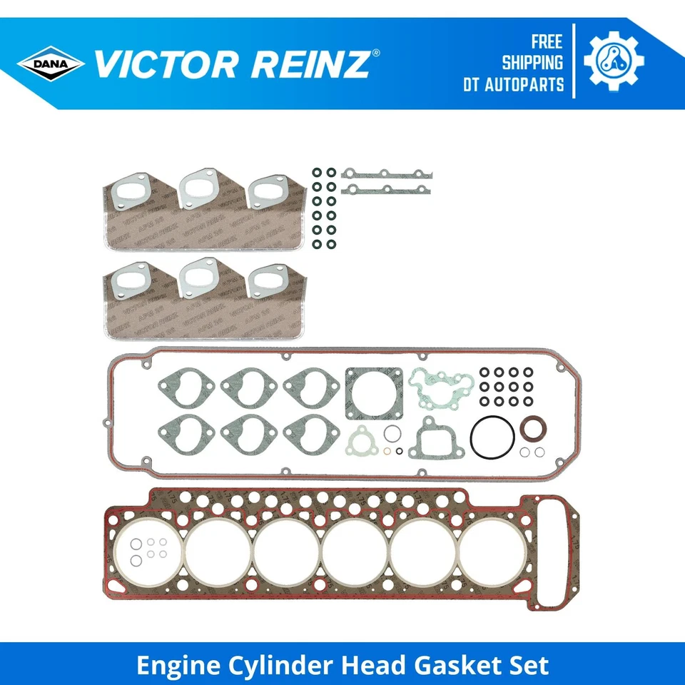 Juego de juntas de culata de motor para BMW 535i 1985-1993 Victor Reinz 1986 1987 Foto 1 de 1