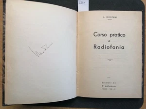 Curso Práctico De Radiofonia Ilustrado A. Monte 1933 Ediciones L'Antena - Imagen 1 de 3