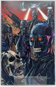 TERMINATOR #1 (Dynamite 2024) NM SCC FLOWERS Signature w/COA VIRGIN Variant - Bild 1 von 7