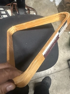 Billar/piscina triangular de madera Sportcraft vintage Foto 1 de 4