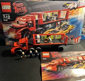 LEGO Racers: Cruncher Block & Racer X (8160). No RacerX. Otherwise 100%. Desc