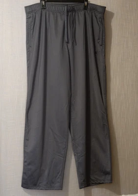 Calça Starter Track 100% poliéster forrada cinza masculina 2XL (44-46) #H96-109 em excelente estado usado - Imagem 1 de 4