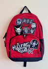 Stranger Things Hellfire Club Backpack Slayers Red School Bag 22.9L NWT