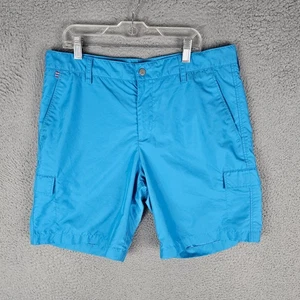J. Lindeberg Cargo Shorts Herren 32 blau Regular Fit feuchtigkeitsableitend Outdoor - Bild 1 von 12