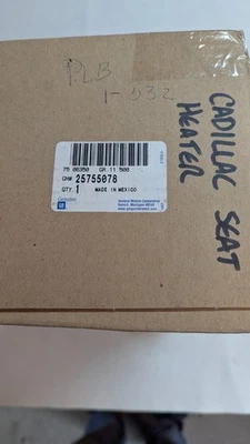 Cadillac Seville SLS/STS 2001-2004 asiento delantero cojín calefacción, p/n 25755078, nuevo de stock Foto 1 de 4