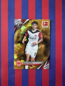Can Uzun Rookie RC /50 Topps Chrome Sapphire 24/25 Rose Gold Refractor Frankfurt - Bild 1 von 2
