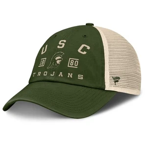 Men's Fanatics Olive USC Trojans OHT Military Appreciation Frontier Trucker - Picture 1 of 4