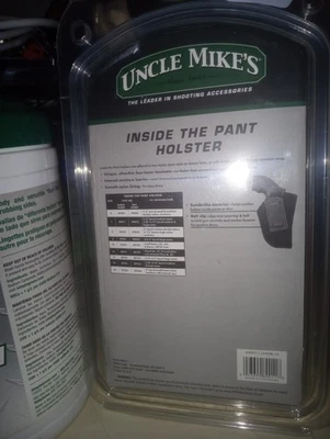 Uncle Mike's #89011 Right Hand Inside The Pant Holster Size 1 Med Auto LC9, PPK - Image 1 of 3