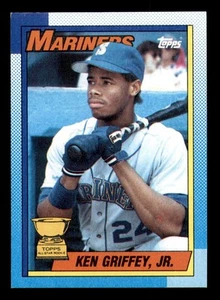 1990 Topps #336 Ken Griffey Jr. HOF Seattle Mariners NM/NM+ 7972 - Bild 1 von 2