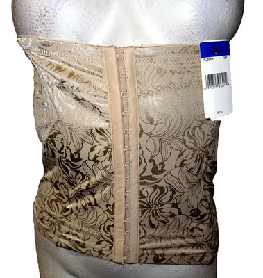Nueva Lencería MAIDENFORM #6868 Beige Instantáneo Delgado Torso Largo Cintura Entrenador XL Foto 1 de 4